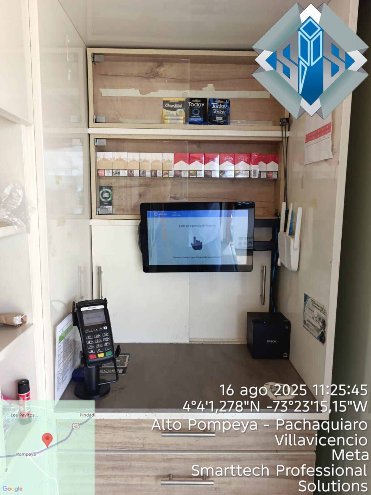 Instalacion finalizada y verificada en sitio